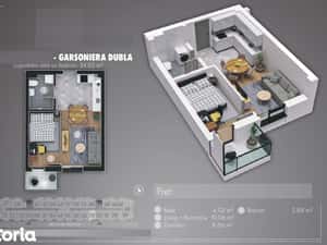 Metrou Berceni 250m - 2 camere studio – TVA0%-mobilat/utilat — miniatura 6