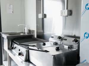 Rulota Fast Food Shaorma Kebab Grill Complet Utilata Premium, Rate, Street Food Truck Profesional Rulote Comerciale Complet Echipate In Stoc — miniatura 7