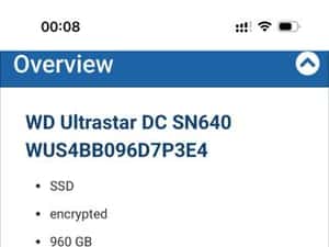 Ssd WD Ultrastar DC SN640 NVMe de 960GB, Bulk, NOU — miniatura 9