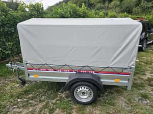 Remorca 750kg cu Prelata Inmatriculat — miniatura 7