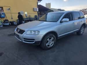 Macara geam spate dreapta electrica Volkswagen VW Touareg 2003 — miniatura 7