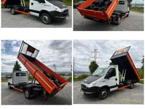 Iveco Daily Basculabil pe CUTIE 35c15 50c15 17 18 21 Mercedes Sprinter 519 518 416 VW LT Ford Fiat Atego Renault nu 516 515 413 416 — miniatura 2