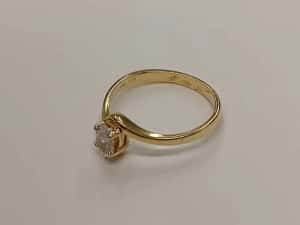 Inel aur 14k (ag49 Esplanada b.8119) — miniatura 4