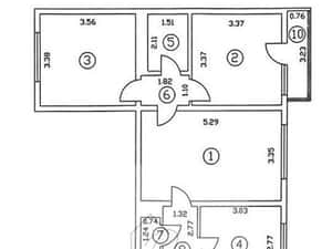 Apartament 3 camere Câmpia Libertății Titan I etaj 10/10 I COMISION 0% — miniatura 5