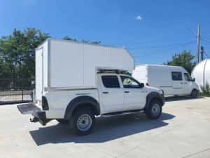 Pickup BoxCamper pentru 4x4 Toyota Hilux, Mitsubishi L200, Ford Ranger, Mercedes X Class, Nissan Navara, VW Amarok — miniatura 2