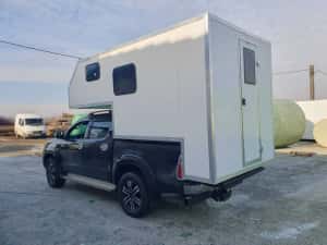 Pickup BoxCamper pentru 4x4 Toyota Hilux, Mitsubishi L200, Ford Ranger, Mercedes X Class, Nissan Navara, VW Amarok — miniatura 3