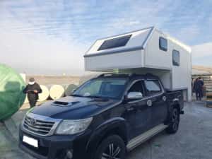 Pickup BoxCamper pentru 4x4 Toyota Hilux, Mitsubishi L200, Ford Ranger, Mercedes X Class, Nissan Navara, VW Amarok — miniatura 9