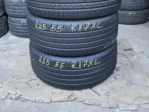4 Anvelope Vară Continental  Contact6 225/55 R17XL Impecabile  DOT3523.