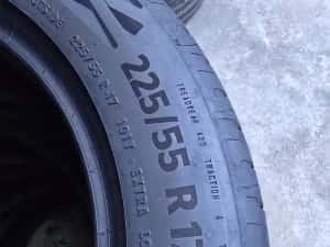4 Anvelope Vară Continental  Contact6 225/55 R17XL Impecabile  DOT3523. — miniatura 5
