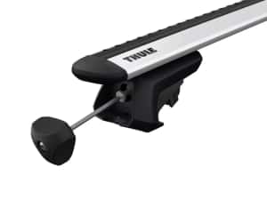 transversale Thule Evo WingBar raised rail pentru VOLKSWAGEN Passat Variant (B7) (B6) (B5), 5 usi Estate cu bare longitudinale ridicate (1997 – 2015) — miniatura 3