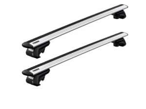 transversale Thule Evo WingBar raised rail pentru VOLKSWAGEN Passat Variant (B7) (B6) (B5), 5 usi Estate cu bare longitudinale ridicate (1997 – 2015) — miniatura 6