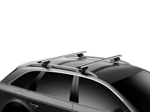 transversale Thule Evo WingBar raised rail pentru VOLKSWAGEN Passat Variant (B7) (B6) (B5), 5 usi Estate cu bare longitudinale ridicate (1997 – 2015) — miniatura 10