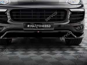 Prelungire bara fata Porsche Cayenne Mk2 2014-2018 v2 - Maxton Design — miniatura 5