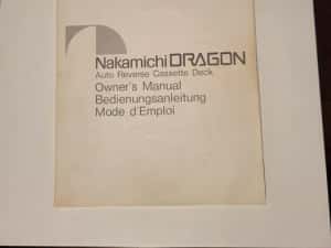 Nakamichi Dragon  Deck — miniatura 5