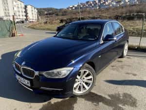 Vand BMW 320d Efficient Dynamics Luxury Line Cutie Automata Piele Crem — miniatura 9