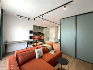 Garsoniera moderna 38 mp utili etajul 1 cu balcon in zona Ciresica — miniatura 2