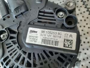 alternator 1.6 hdi  peugeot 308 208 5008 citroen c3 c4 9810525380 2624310c tg15s218 — miniatura 9