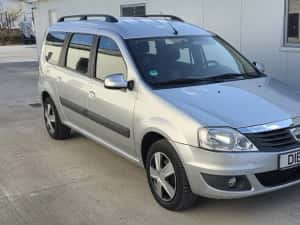 Dacia Logan mcv interior piele Laureate model Unicat fabricat pentru export an 2012 1.5 dci euro 5 — miniatura 3