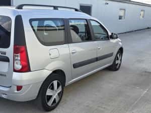 Dacia Logan mcv interior piele Laureate model Unicat fabricat pentru export an 2012 1.5 dci euro 5 — miniatura 4
