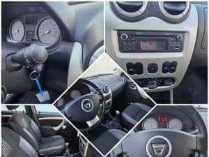 Dacia Logan mcv interior piele Laureate model Unicat fabricat pentru export an 2012 1.5 dci euro 5 — miniatura 6