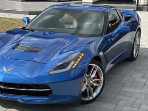 Chevrolet corvette C7 6.2 V8 Stingray Bezina 6.2 Automat fab 2016 km 60.000 Reali Pret 58.000 euro sau SCHIMB — miniatura 4