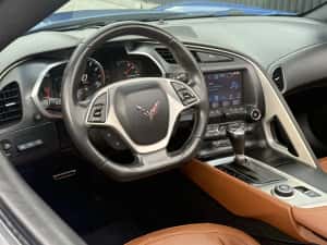 Chevrolet corvette C7 6.2 V8 Stingray Bezina 6.2 Automat fab 2016 km 60.000 Reali Pret 58.000 euro sau SCHIMB — miniatura 7