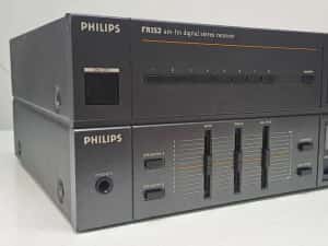 Philips FR 153 amplificator vintage amplituner anii 80 receiver statie — miniatura 10