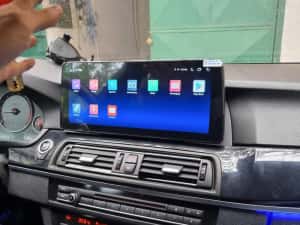 Navigatie android 12" BMW F10 F11 Carplay Waze YouTube — miniatura 8
