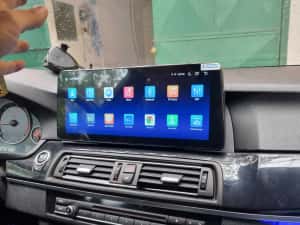 Navigatie android 12" BMW F10 F11 Carplay Waze YouTube — miniatura 9