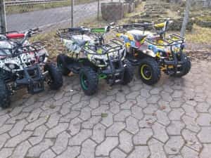 Mini Atv Quad adus din Germania pentru copii electric de 800W NOU — miniatura 6