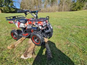Mini Atv Quad adus din Germania pentru copii electric de 800W NOU — miniatura 8