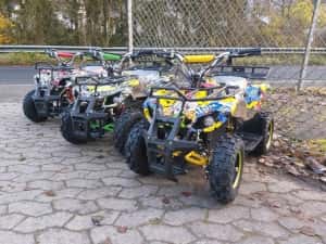 Mini Atv Quad adus din Germania pentru copii electric de 800W NOU — miniatura 9