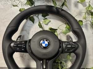 Volan BMW M Sport Padele cu Airbag – Compatibil E90/E91/E81/E70/E71