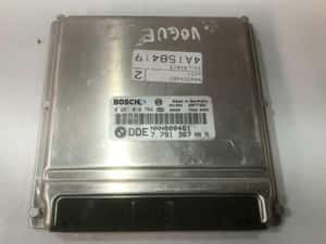 Calculator motor ECU Land Rover Range rover vogue L322 7791367 3.0 tdv — miniatura 5