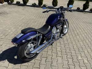 HONDA VF 750C MAGNA MODEL DEOSEBIT CULOARE+ EXTRA CROM Tobe+Ghidon Custom recent adus din GERMANIA 47.000 KM cu facturi — miniatura 5