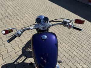 HONDA VF 750C MAGNA MODEL DEOSEBIT CULOARE+ EXTRA CROM Tobe+Ghidon Custom recent adus din GERMANIA 47.000 KM cu facturi — miniatura 6