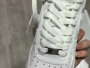 Adidasi Nike Air Force 1 Triple White AF1 — miniatura 5