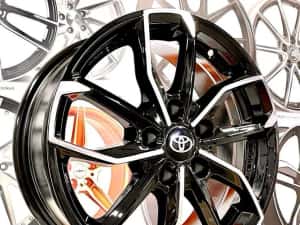 jante toyota bz4x, chr, camry, rav 4, rav 4 hibrid, yaris cross new, yaris gr,  18 inch, noi — miniatura 2