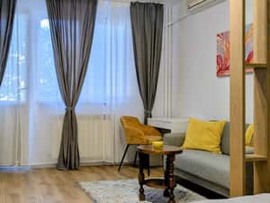 Herestrau,tip studio/zona zi/noapte,ren./mobilata nou,lux,3 min-parc — miniatura 6