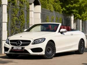 Mercedes C200 Cabrio / Extra full / Packet Amg • Burmester / Soft Top Visiniu / 4 Matic -- Parc Auto / RATE — miniatura 2
