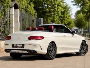 Mercedes C200 Cabrio / Extra full / Packet Amg • Burmester / Soft Top Visiniu / 4 Matic -- Parc Auto / RATE — miniatura 3