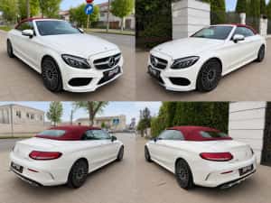 Mercedes C200 Cabrio / Extra full / Packet Amg • Burmester / Soft Top Visiniu / 4 Matic -- Parc Auto / RATE — miniatura 5