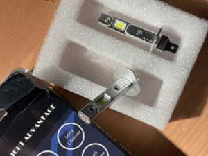 Set 2 Becuri LED Faruri - Proiectoare H1 Canbus XSTORM 60W 6000K Fara Eroare in bord Plug & Play — miniatura 9
