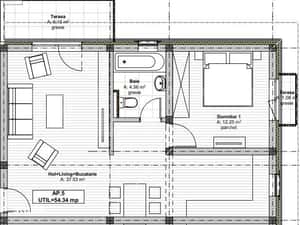 Apartament 2 camere, potential de mansardare, 4 locuri de parcare, Gia — miniatura 3