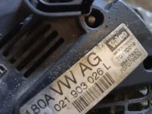 Alternator 2.0 tdi BMR BKP BKD 021903026L Volkswagen Passat B6 2005-20 — miniatura 3