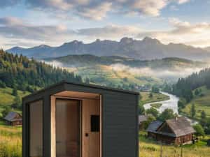 Sauna exterior premium Aspen — miniatura 5