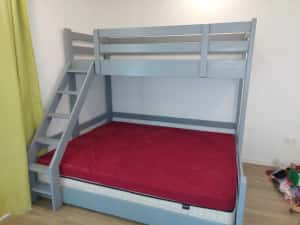 TRANSPORT GRATUIT.Pat etajat cu spatiu pt joaca sau saltea.cod 3012 — miniatura 6