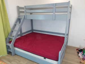 TRANSPORT GRATUIT.Pat etajat cu spatiu pt joaca sau saltea.cod 3012 — miniatura 8
