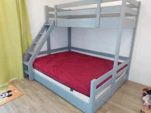TRANSPORT GRATUIT.Pat etajat cu spatiu pt joaca sau saltea.cod 3012 — miniatura 9