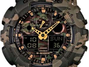 Ceas Sport CASIO G-SHOCK GA-100 CAMUFLAJ Edition-NOU 2026 !!! — miniatura 10